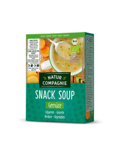 Sopa instantanea de verduras bio 3x18 g Natur Compagnie